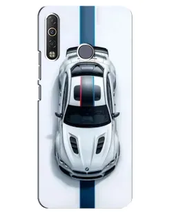 Чехол для TECNO Camon 12 Air CC6 с картинкой «Вид сверху — BMW M»