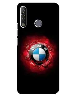 Чехол для TECNO Camon 12 Air CC6 с картинкой «Логотип BMW — вспышка»
