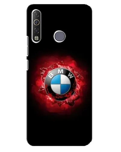 Чехол для TECNO Camon 12 Air CC6 с картинкой «Логотип BMW — вспышка» Чехол для TECNO Camon 12 Air CC6 с картинкой «Логотип BMW — вспышка»