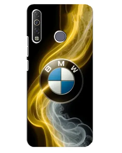 Чехол для TECNO Camon 12 Air CC6 с картинкой «Золотистый дым BMW» Чехол для TECNO Camon 12 Air CC6 с картинкой «Золотистый дым BMW»