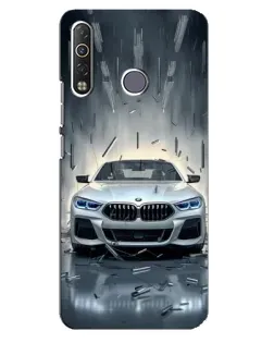 Чехол для TECNO Camon 12 Air CC6 с картинкой «BMW в свете фар»