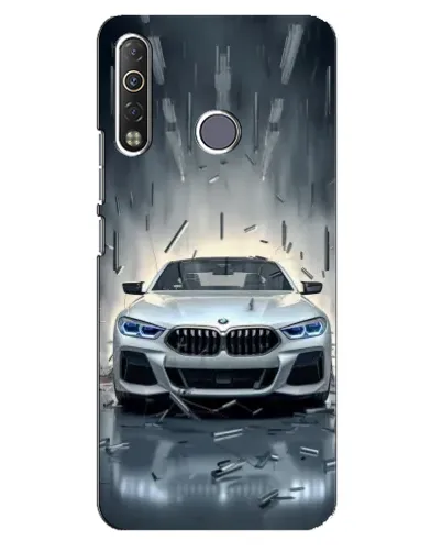 Чехол для TECNO Camon 12 Air CC6 с картинкой «BMW в свете фар» Чехол для TECNO Camon 12 Air CC6 с картинкой «BMW в свете фар»