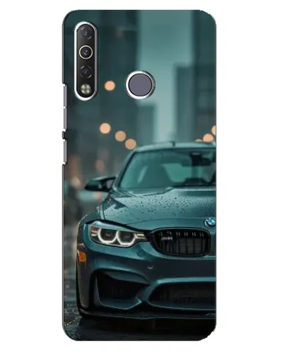 Чехол для TECNO Camon 12 Air CC6 с картинкой «BMW в огнях города» Чехол для TECNO Camon 12 Air CC6 с картинкой «BMW в огнях города»
