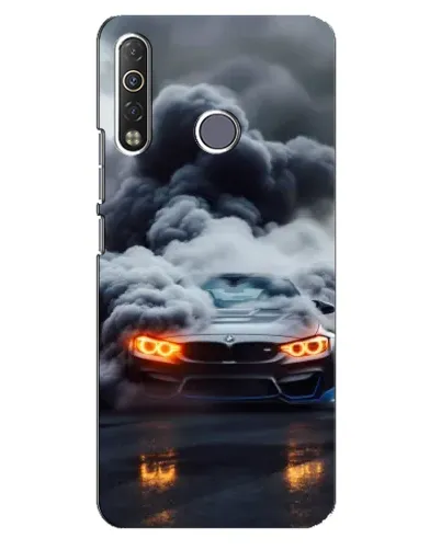 Чехол для TECNO Camon 12 Air CC6 с картинкой «BMW в дыму» Чехол для TECNO Camon 12 Air CC6 с картинкой «BMW в дыму»