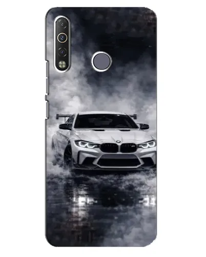 Чехол для TECNO Camon 12 Air CC6 с картинкой «BMW сквозь туман» Чехол для TECNO Camon 12 Air CC6 с картинкой «BMW сквозь туман»