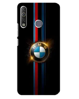Чехол для TECNO Camon 12 Air CC6 с картинкой «BMW M-Power неон»