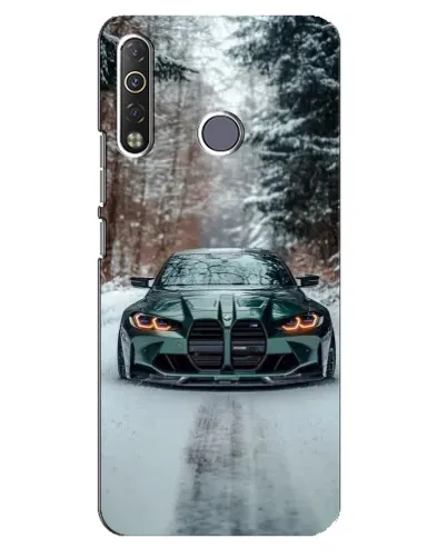 Чехол для TECNO Camon 12 Air CC6 с картинкой «BMW в зимнем лесу» Чехол для TECNO Camon 12 Air CC6 с картинкой «BMW в зимнем лесу»