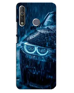 Чохол для TECNO Camon 12 Air CC6 з картинкою «BMW під дощем»