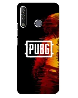 Чехол для TECNO Camon 12 Air CC6 с картинкой «Яркий логотип PUBG»