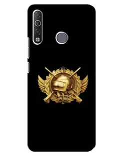 Чехол для TECNO Camon 12 Air CC6 с картинкой «PUBG — оранжевый градиент» Чехол для TECNO Camon 12 Air CC6 с картинкой «PUBG — оранжевый градиент»
