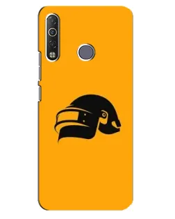 Чехол для TECNO Camon 12 Air CC6 с картинкой «PUBG — золотой шлем»