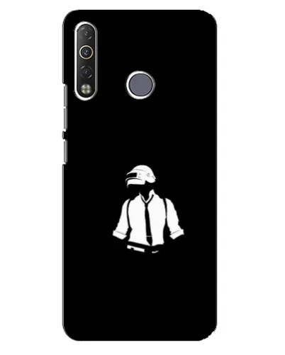Чехол для TECNO Camon 12 Air CC6 с картинкой «PUBG — белый шлем» Чехол для TECNO Camon 12 Air CC6 с картинкой «PUBG — белый шлем»