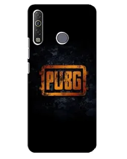 Чехол для TECNO Camon 12 Air CC6 с картинкой «PUBG — золотой логотип»