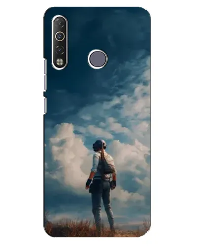 Чехол для TECNO Camon 12 Air CC6 с картинкой «Герой PUBG на скале» Чехол для TECNO Camon 12 Air CC6 с картинкой «Герой PUBG на скале»