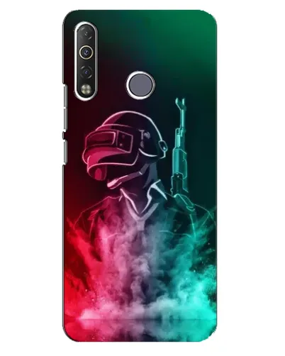 Чехол для TECNO Camon 12 Air CC6 с картинкой «PUBG — огненный воин» Чехол для TECNO Camon 12 Air CC6 с картинкой «PUBG — огненный воин»