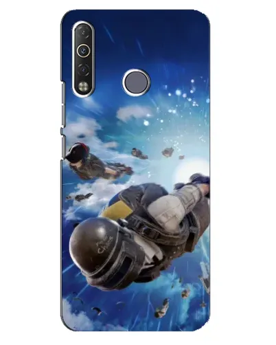 Чехол для TECNO Camon 12 Air CC6 с картинкой «Десант PUBG — прыжок» Чехол для TECNO Camon 12 Air CC6 с картинкой «Десант PUBG — прыжок»