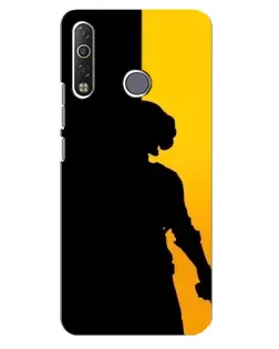 Чехол для TECNO Camon 12 Air CC6 с картинкой «Тень воина PUBG»