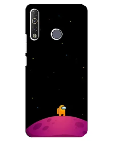 Чехол для TECNO Camon 12 Air CC6 с картинкой «Одинокий герой на планете»