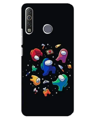 Чехол для TECNO Camon 12 Air CC6 с картинкой «Among Us космос»
