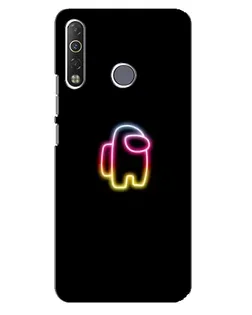 Чехол для TECNO Camon 12 Air CC6 с картинкой «Among Us градиент»