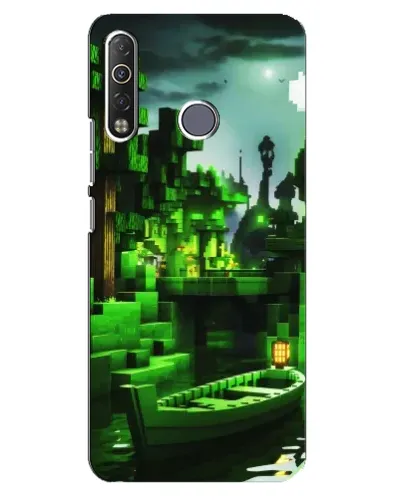 Чехол для TECNO Camon 12 Air CC6 с картинкой «Minecraft лесной пейзаж» Чехол для TECNO Camon 12 Air CC6 с картинкой «Minecraft лесной пейзаж»