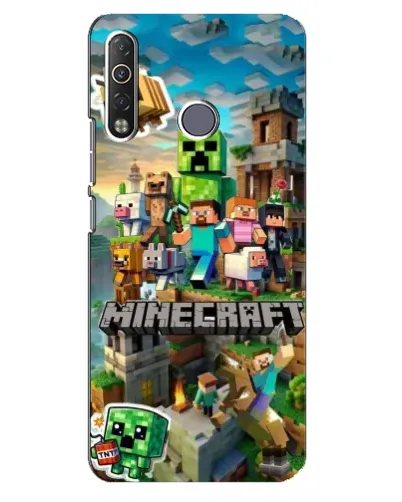 Чехол для TECNO Camon 12 Air CC6 с картинкой «Замок Minecraft» Чехол для TECNO Camon 12 Air CC6 с картинкой «Замок Minecraft»