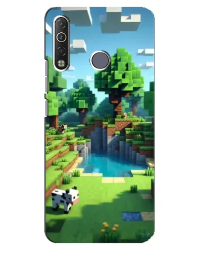 Чехол для TECNO Camon 12 Air CC6 с картинкой «Minecraft летний день» Чехол для TECNO Camon 12 Air CC6 с картинкой «Minecraft летний день»