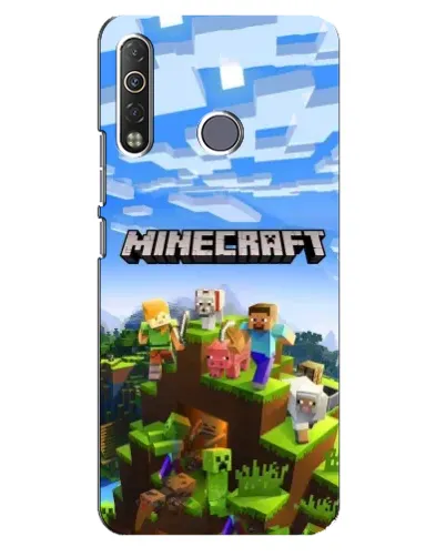 Чехол для TECNO Camon 12 Air CC6 с картинкой «Minecraft классический мир» Чехол для TECNO Camon 12 Air CC6 с картинкой «Minecraft классический мир»