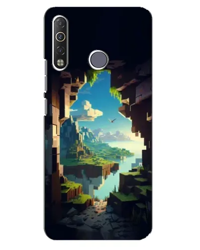 Чехол для TECNO Camon 12 Air CC6 с картинкой «Вид из пещеры» Чехол для TECNO Camon 12 Air CC6 с картинкой «Вид из пещеры»