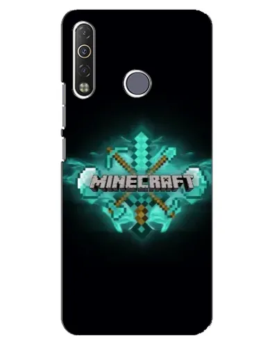 Чехол для TECNO Camon 12 Air CC6 с картинкой «Minecraft Diamond лого» Чехол для TECNO Camon 12 Air CC6 с картинкой «Minecraft Diamond лого»