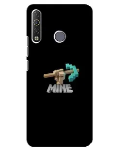 Чехол для TECNO Camon 12 Air CC6 с картинкой «Алмазная кирка»