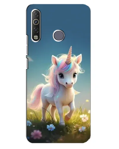 Чехол для TECNO Camon 12 Air CC6 с картинкой «Единорог на поляне» Чехол для TECNO Camon 12 Air CC6 с картинкой «Единорог на поляне»