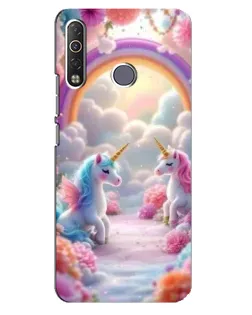 Чехол для TECNO Camon 12 Air CC6 с картинкой «Радуга и единороги» Чехол для TECNO Camon 12 Air CC6 с картинкой «Радуга и единороги»