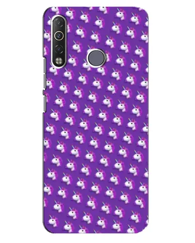 Чехол для TECNO Camon 12 Air CC6 с картинкой «Единороги на фиолетовом» Чехол для TECNO Camon 12 Air CC6 с картинкой «Единороги на фиолетовом»