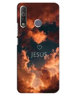 Чохол для TECNO Camon 12 Air CC6 з картинкою «Сяйво Імені Jesus»