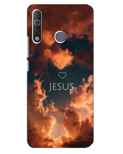 Чохол для TECNO Camon 12 Air CC6 з картинкою «Сяйво Імені Jesus» Чохол для TECNO Camon 12 Air CC6 з картинкою «Сяйво Імені Jesus»