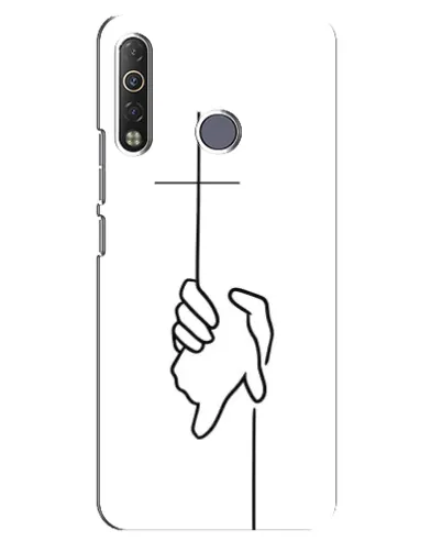 Чохол для TECNO Camon 12 Air CC6 з картинкою «Рука тримає» Чохол для TECNO Camon 12 Air CC6 з картинкою «Рука тримає»