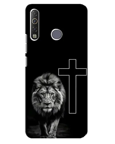 Чохол для TECNO Camon 12 Air CC6 з картинкою «Лев та Хрест» Чохол для TECNO Camon 12 Air CC6 з картинкою «Лев та Хрест»