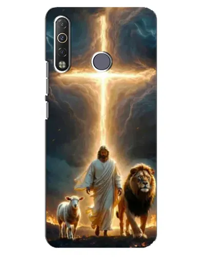 Чохол для TECNO Camon 12 Air CC6 з картинкою «Лев Юди та Світло» Чохол для TECNO Camon 12 Air CC6 з картинкою «Лев Юди та Світло»
