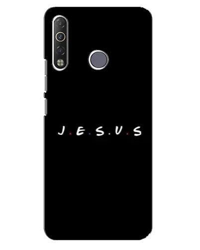 Чохол для TECNO Camon 12 Air CC6 з картинкою «Крапки віри J.E.S.U.S.» Чохол для TECNO Camon 12 Air CC6 з картинкою «Крапки віри J.E.S.U.S.»