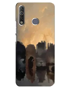 Чохол для TECNO Camon 12 Air CC6 з картинкою «Дорога до віри»