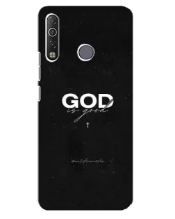 Чохол для TECNO Camon 12 Air CC6 з картинкою «GOD — Бог над усім»
