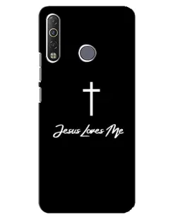 Чохол для TECNO Camon 12 Air CC6 з картинкою «Ісус любить тебе»