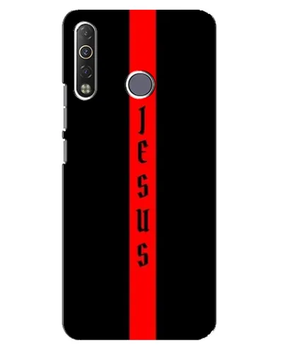 Чохол для TECNO Camon 12 Air CC6 з картинкою «Червона лінія віри» Чохол для TECNO Camon 12 Air CC6 з картинкою «Червона лінія віри»