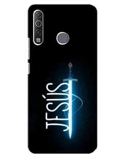 Чохол для TECNO Camon 12 Air CC6 з картинкою «Меч Духа Jesus»