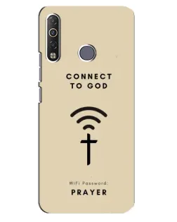 Чехол для TECNO Camon 12 Air CC6 с картинкой «Молитва Connect»