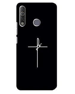 Чехол для TECNO Camon 12 Air CC6 с картинкой «Тонкий крест»