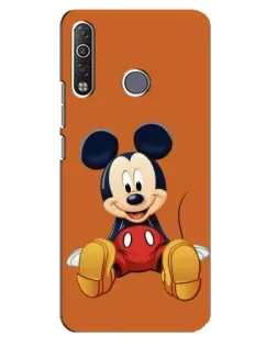 Чехол для TECNO Camon 12 Air CC6 с картинкой «Микки отдыхает»