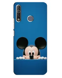 Чехол для TECNO Camon 12 Air CC6 с картинкой «Микки выглядывает» Чехол для TECNO Camon 12 Air CC6 с картинкой «Микки выглядывает»