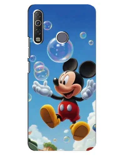 Чехол для TECNO Camon 12 Air CC6 с картинкой «Mickey и мыльные пузыри» Чехол для TECNO Camon 12 Air CC6 с картинкой «Mickey и мыльные пузыри»